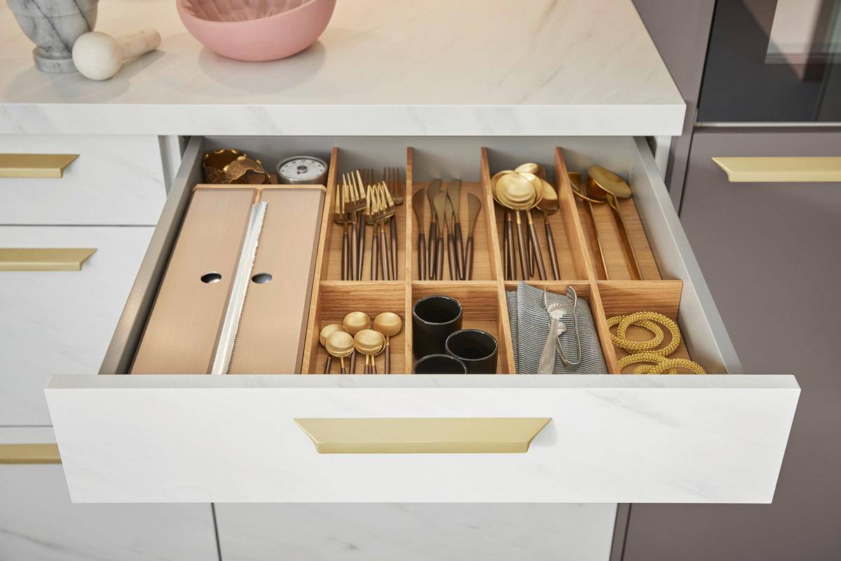 EINBAUKÜCHE TARA  - Design, Holzwerkstoff - Novel