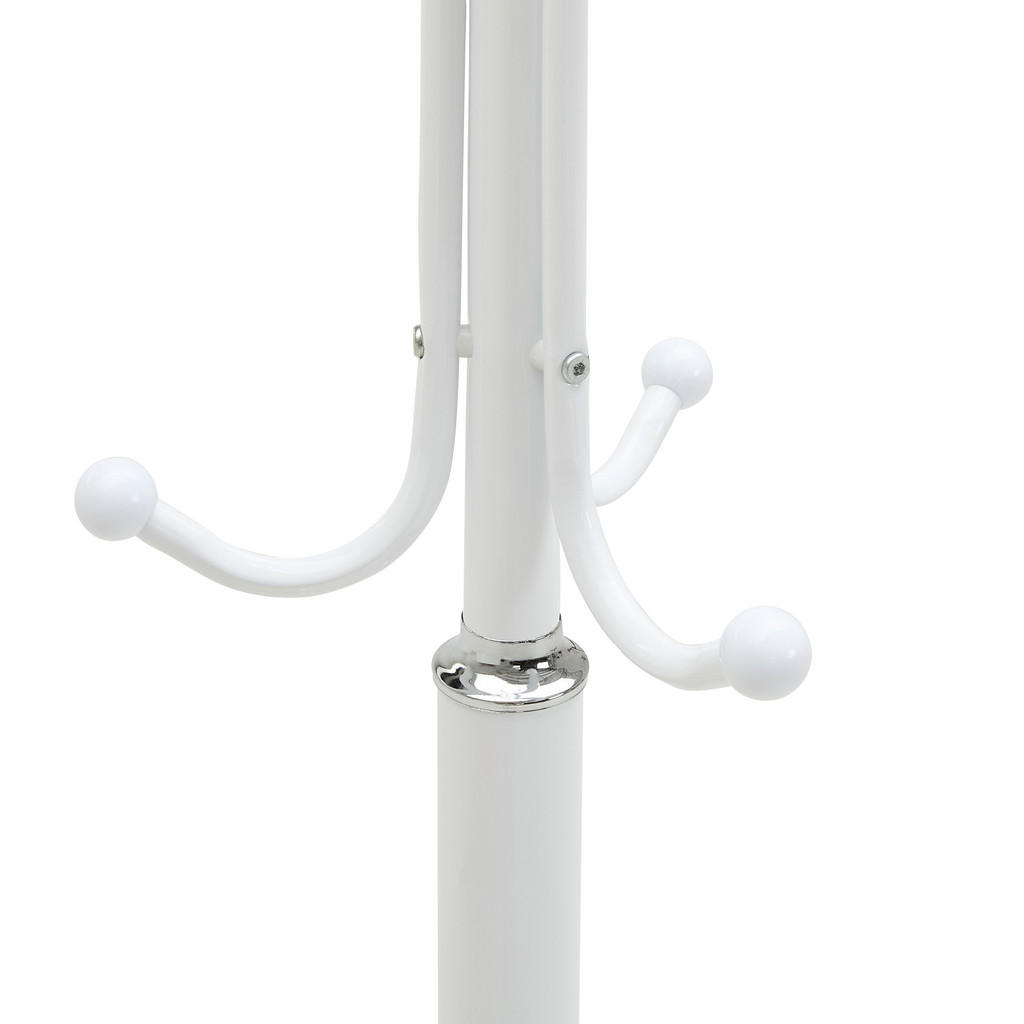 Thumbnail - Carryhome Kleiderständer, Weiß, Metall, Kunststoff, Stein, 37x179x37 cm, Garderobe, Garderobenständer