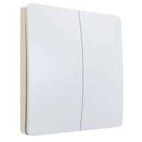 SCHALTER - Weiß, Basics, Kunststoff (8,6/8,6/1,2cm) - HKT