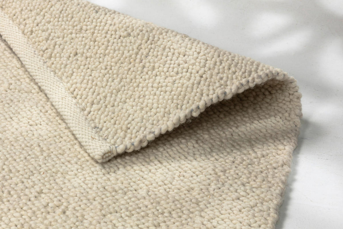 WEBTEPPICH  Wohnzimmer 70/140 cm Junika Creme rechteckig  - Creme, KONVENTIONELL, Textil (70/140cm) - Schöner Wohnen