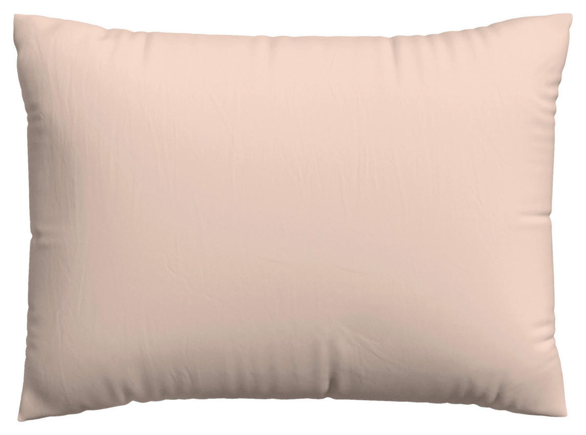 KOPFPOLSTERBEZUG EASY JERSEY 70/90 cm  - Hellrot, Basics, Textil (70/90cm) - Schlafgut