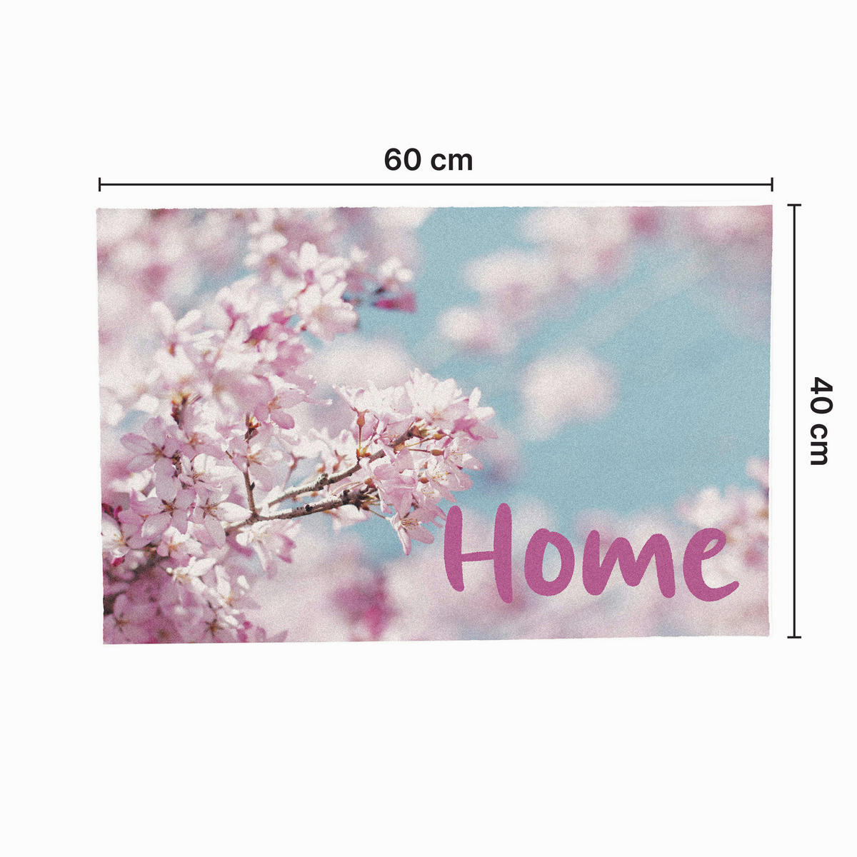 SZENNYFOGÓ SZŐNYEG - többszínű, Basics, műanyag (60/0,5/40cm)