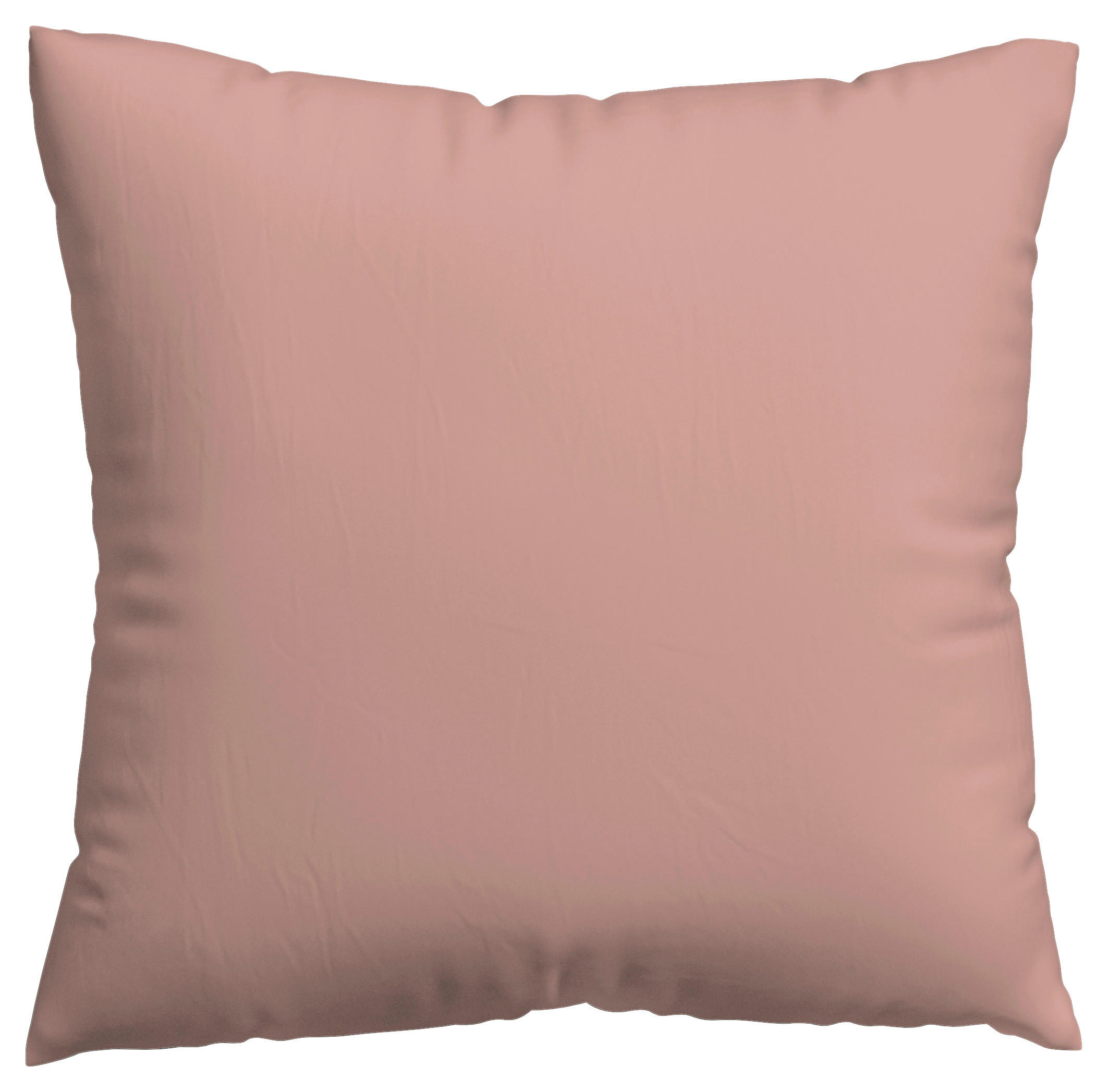 KISSENHÜLLE EASY JERSEY 40/40 cm  - Altrosa, Basics, Textil (40/40cm) - Schlafgut