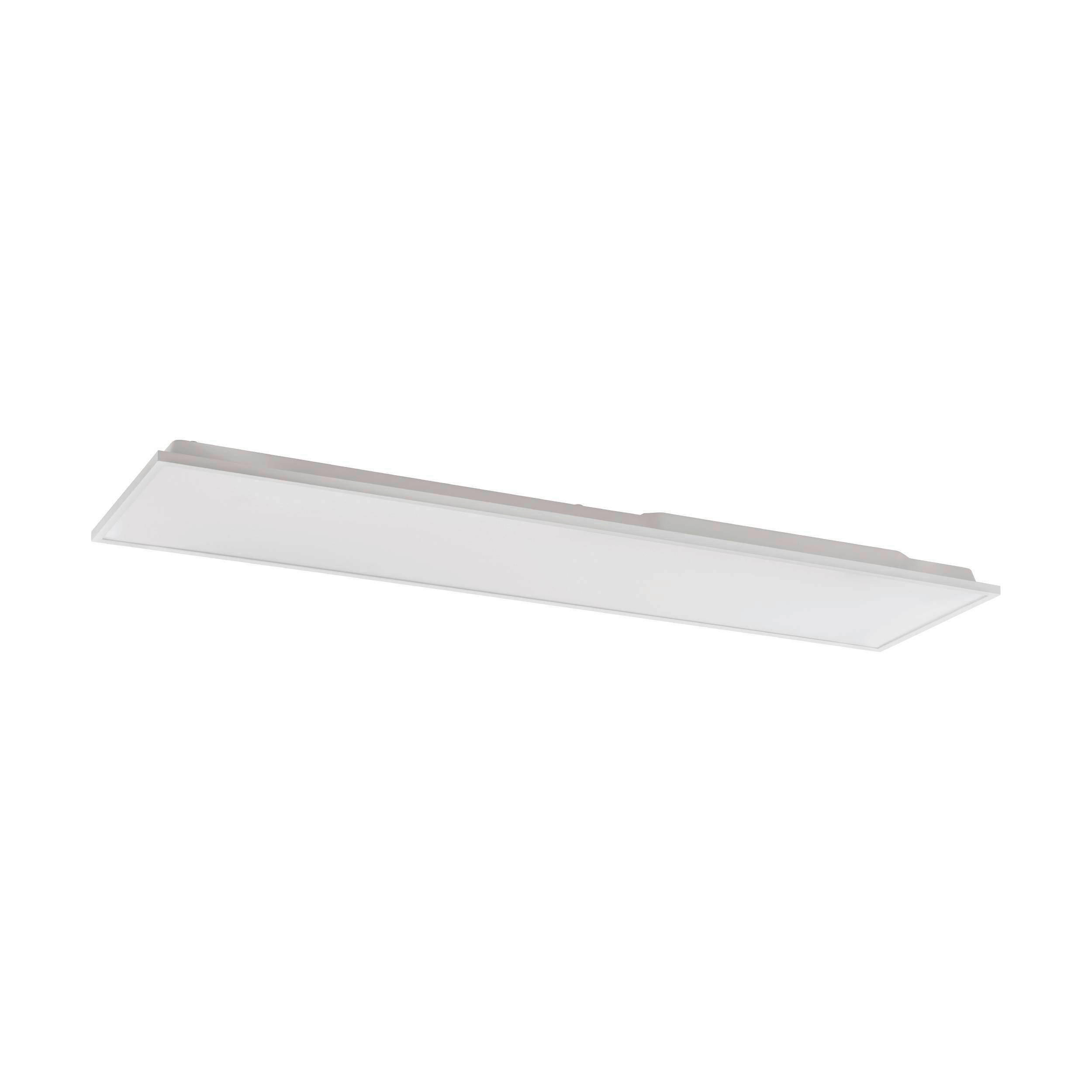 LED-PANEEL Herrora-Z 120/30/4 cm   - Weiß, Basics, Kunststoff/Metall (120/30/4cm) - Eglo