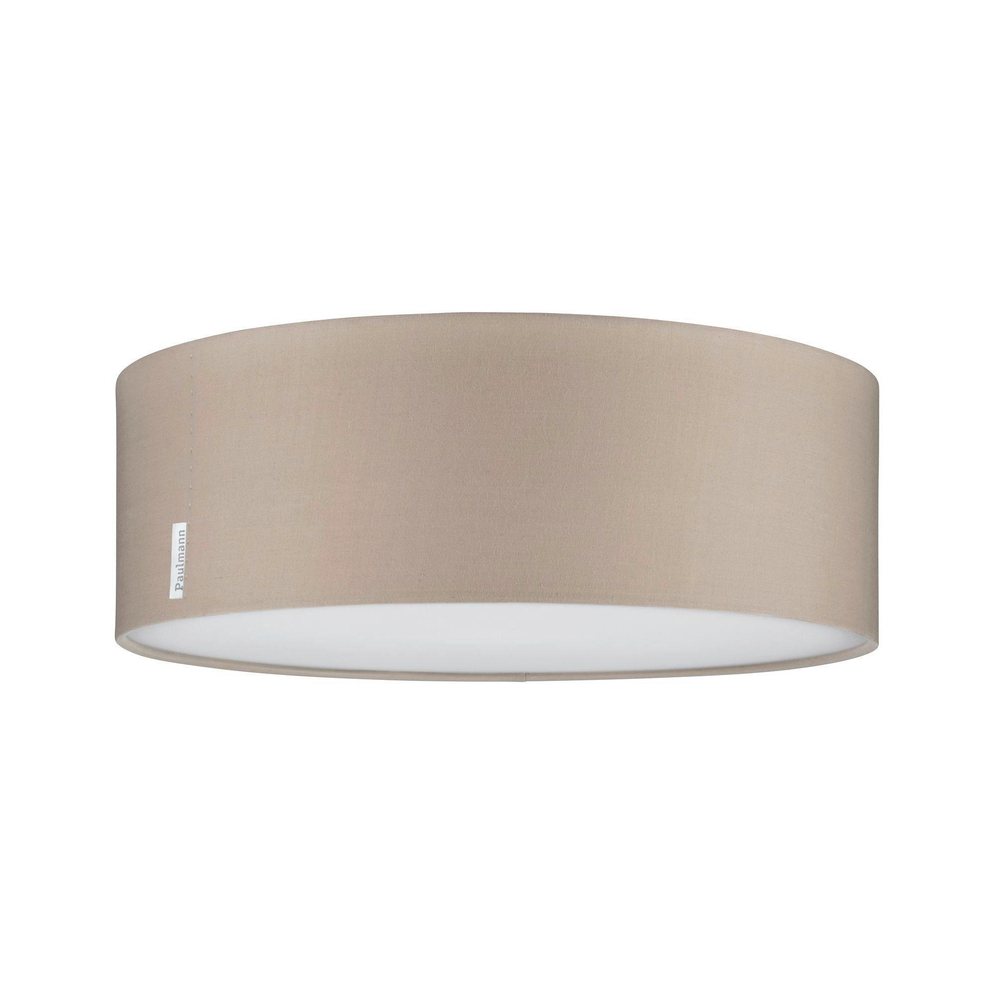 Deckenleuchte 20 W  38/13 cm    - Beige, Design, Textil (38/13cm) - Paulmann
