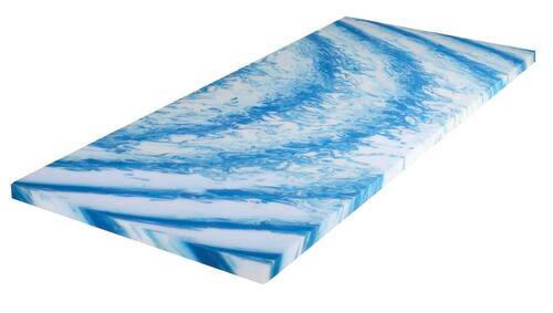 TOPPER 120/200 cm Höhe ca. 7 cm  - Weiß, Basics, Textil (120/200cm) - Sleeptex