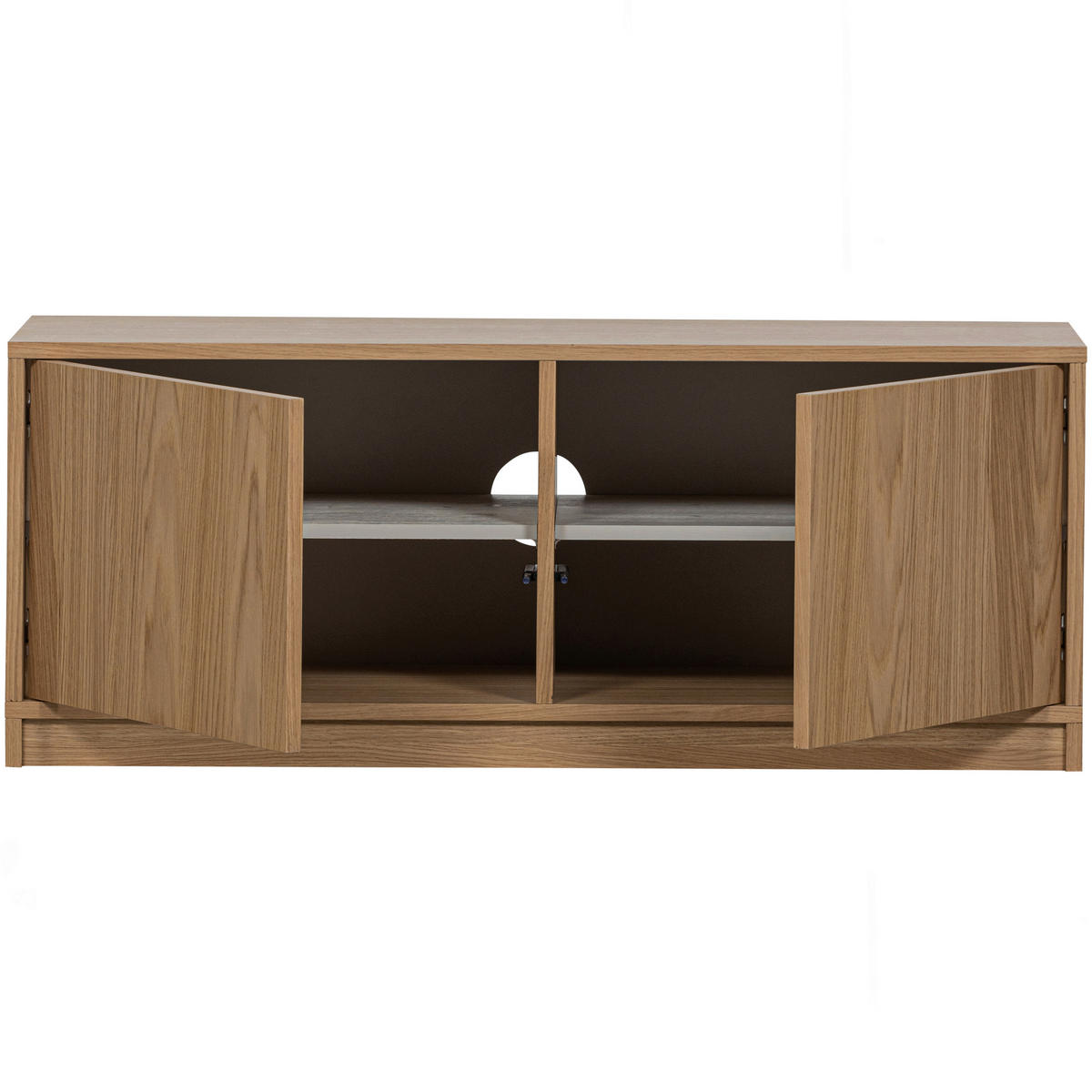 LOWBOARD Modulair 110/44/40 cm  erweiterbar  - Naturfarben, Design, Holz (110/44/40cm) - Livetastic