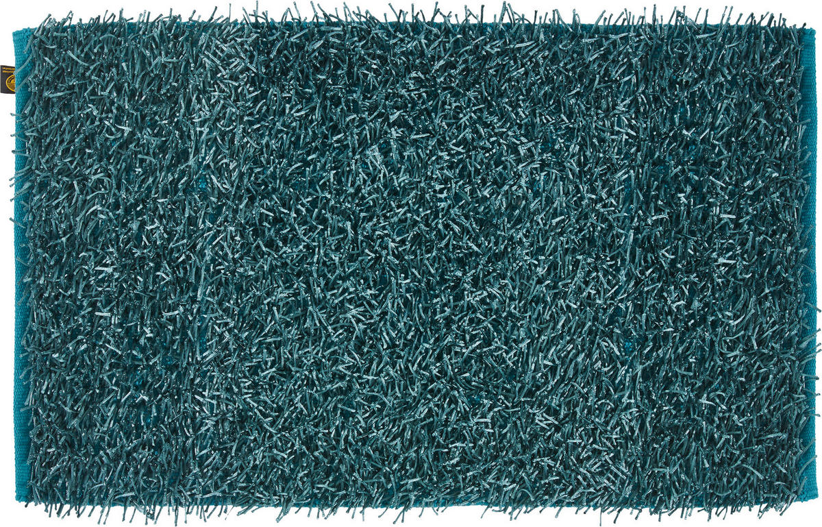 BADTEPPICH Petrol 60/100 cm  - Petrol, Basics, Textil (60/100cm) - Esposa