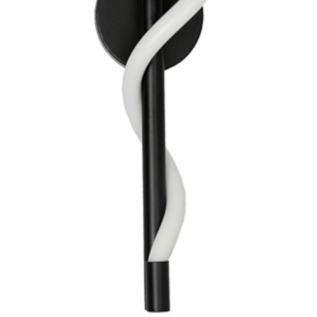LED-WANDLEUCHTE Meleca  14.5/60/12 cm  - Schwarz, Design, Metall (14.5/60/12cm)