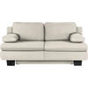 SCHLAFSOFA Flachgewebe Creme  - Wengefarben/Creme, KONVENTIONELL, Holz/Textil (203/94/100cm) - Novel