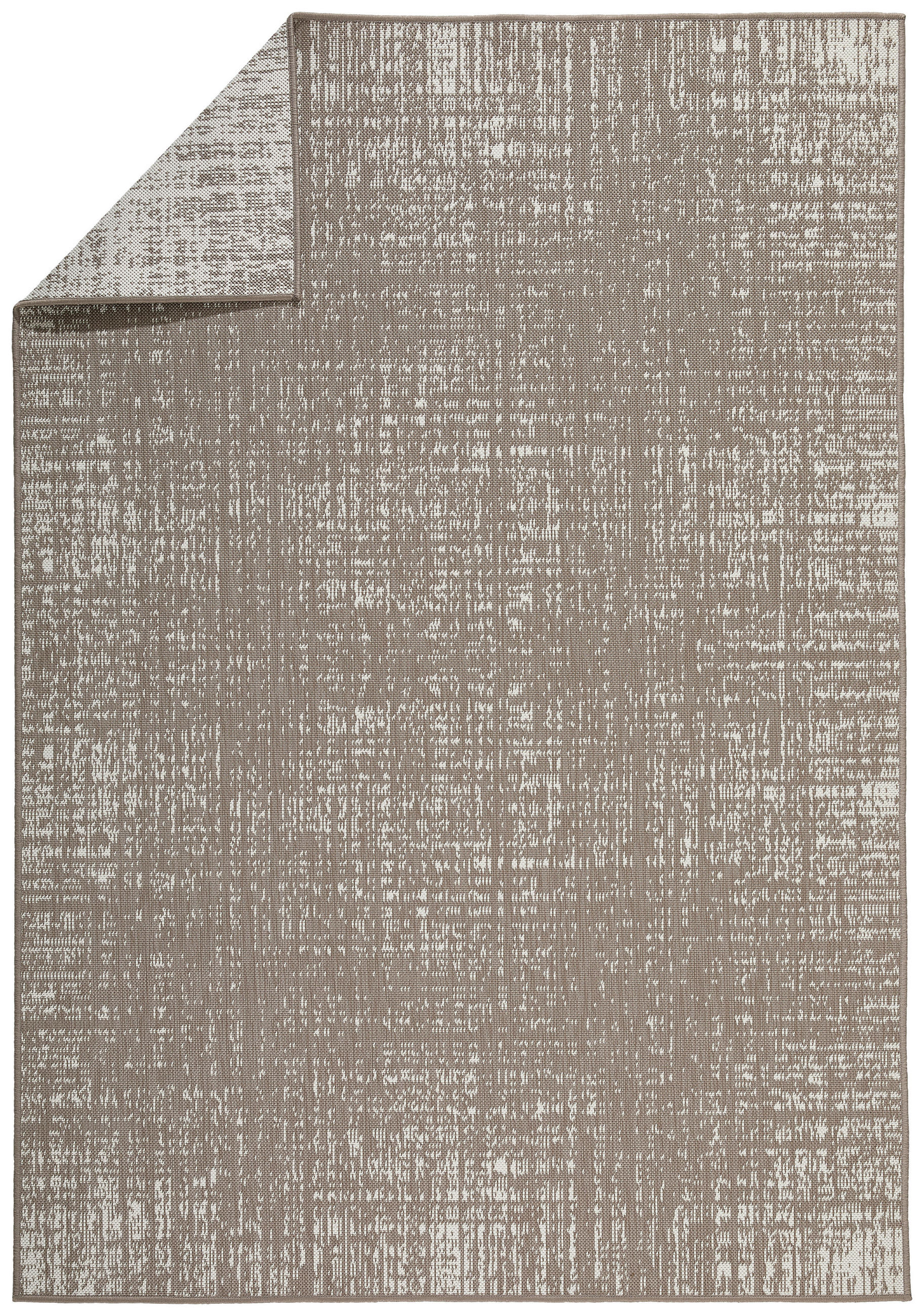 OUTDOORTEPPICH 80/150 cm Reverso Greige  - Greige, Design, Kunststoff/Textil (80/150cm) - Ambia Garden