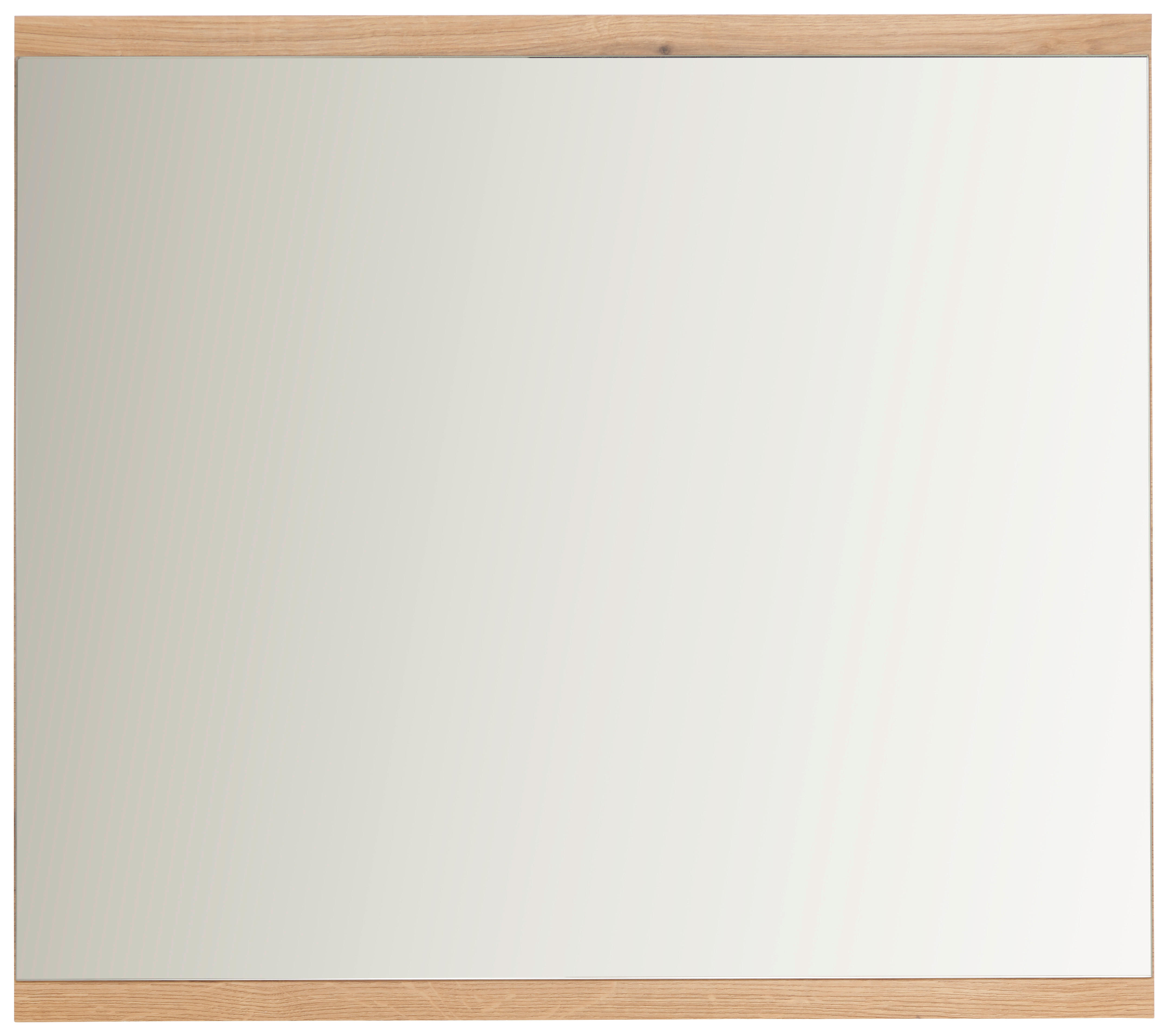 WANDSPIEGEL 85/75/2 cm    - Eichefarben, Design, Glas/Holzwerkstoff (85/75/2cm) - Xora