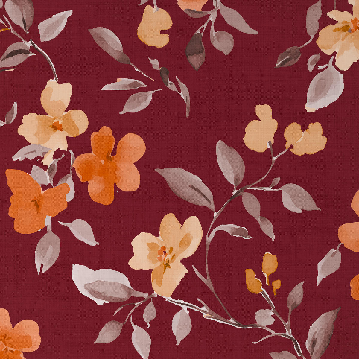 WENDEBETTWÄSCHE Mavie Satin 140/200 cm  - Rot, KONVENTIONELL, Textil (140/200cm) - Novel