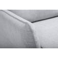 SCHLAFSOFA Webstoff Hellgrau  - Hellgrau/Schwarz, KONVENTIONELL, Kunststoff/Textil (220/89/104cm) - Carryhome