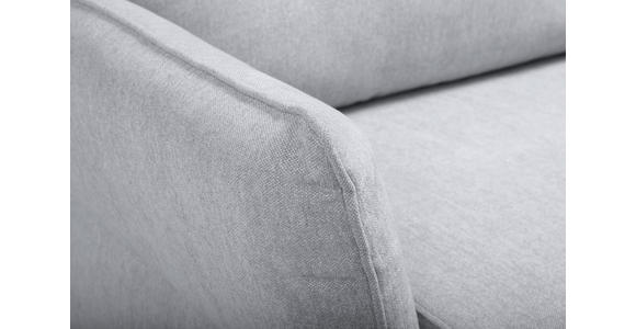 SCHLAFSOFA Webstoff Hellgrau  - Hellgrau/Schwarz, KONVENTIONELL, Kunststoff/Textil (220/89/104cm) - Carryhome