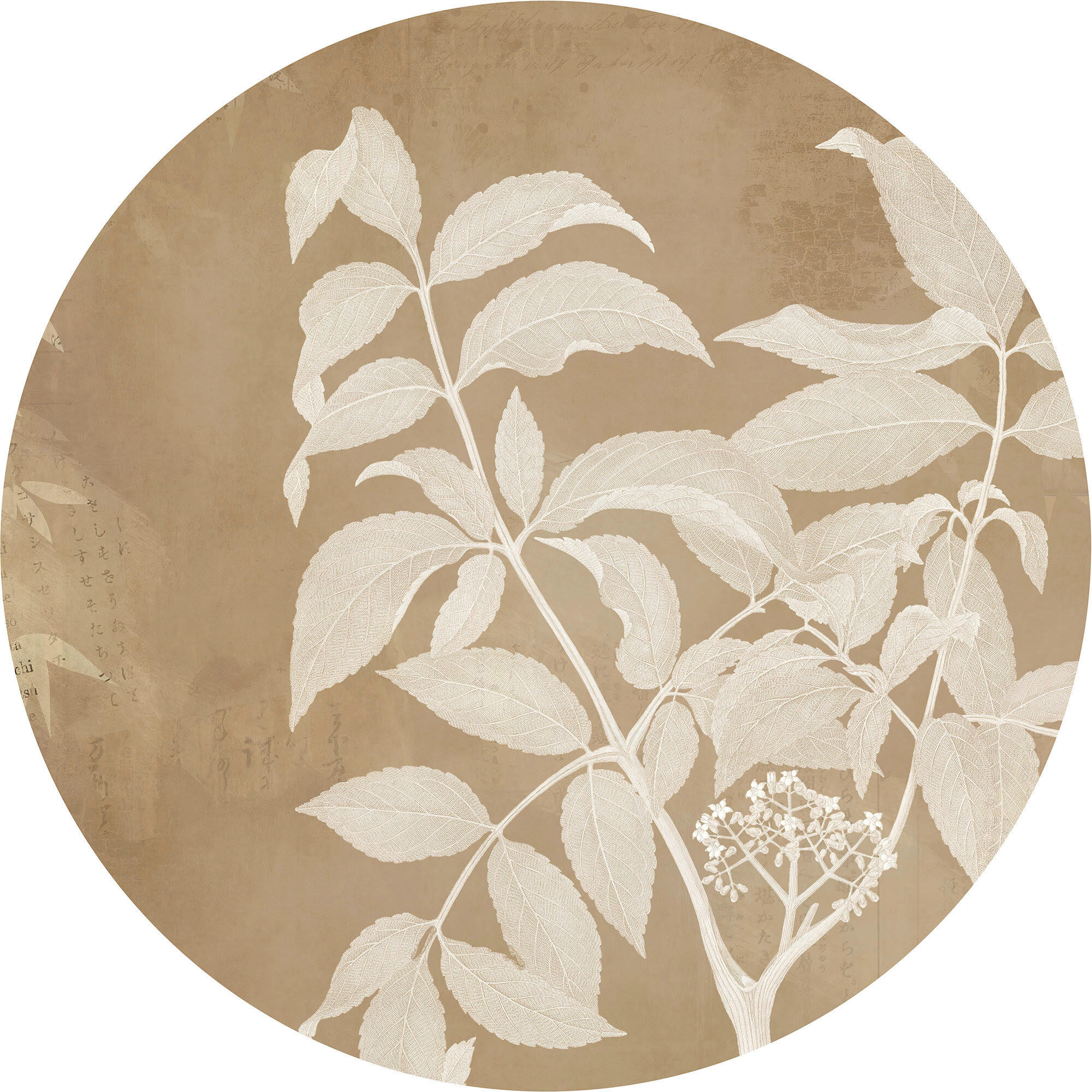 FOTOTAPET  - brun/gul, Trend (125cm)
