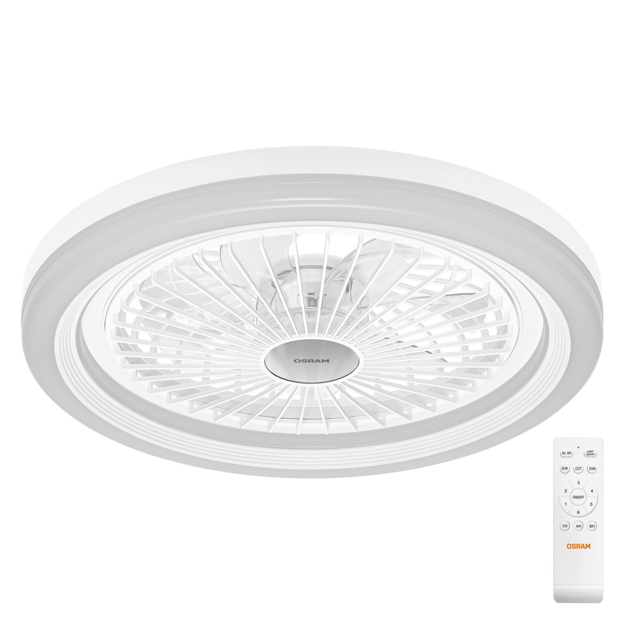 DECKENVENTILATOR - Design (49/13,5cm) - Osram