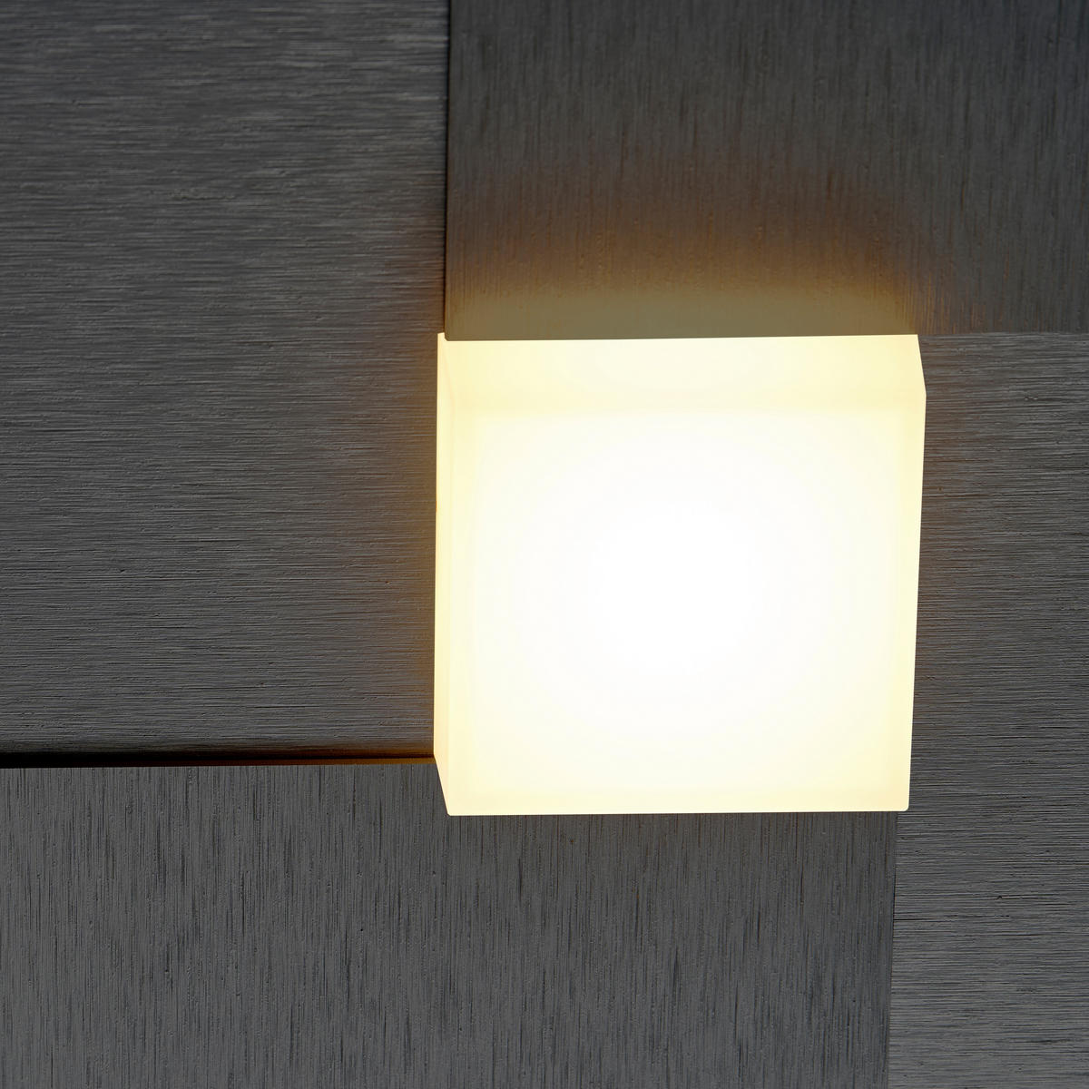 LED-WANDLEUCHTE Creo 28/6,5/28 cm  - Schwarz/Weiß, Design, Kunststoff/Metall (28/6,5/28cm) - Grossmann