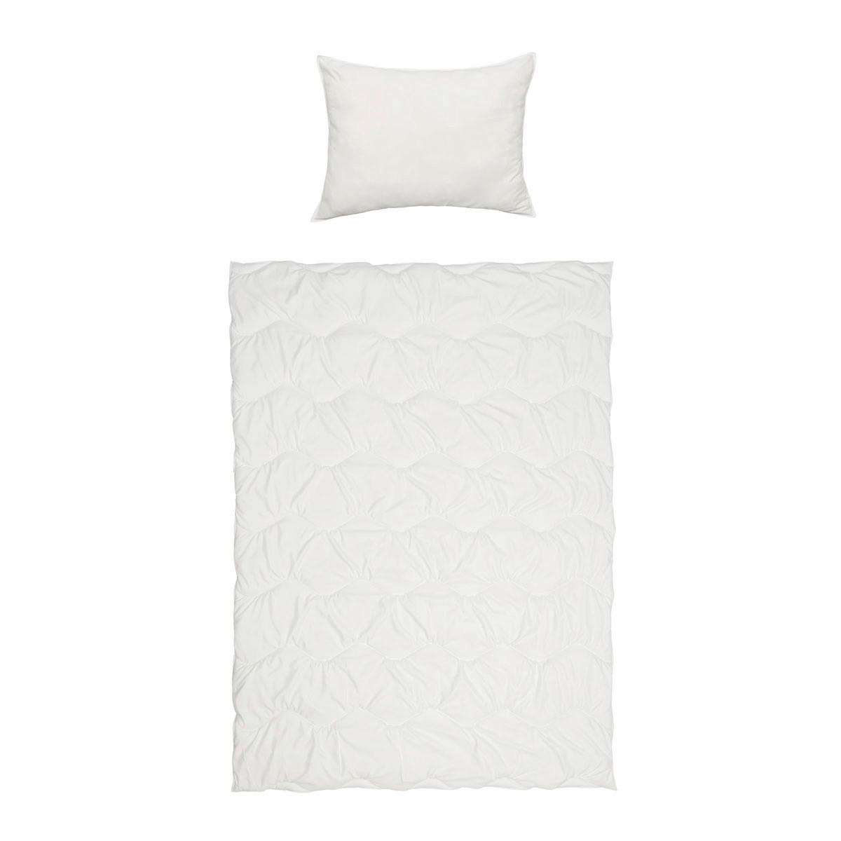 POSTELJNI SET - bela, Konvencionalno, tekstil (140/200cm) - Boxxx