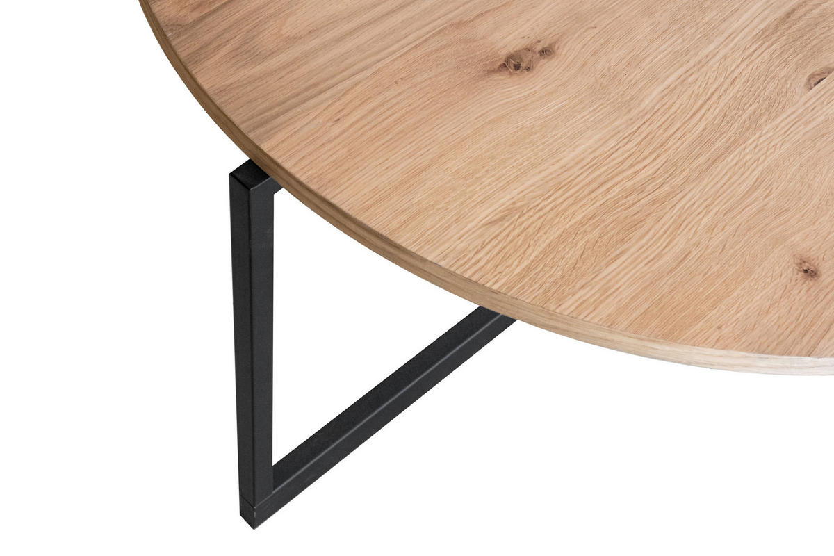 COUCHTISCH in Holz, Metall, Holzwerkstoff 85/45/85 cm  - Schwarz, Design, Holz/Holzwerkstoff (85/45/85cm) - MID.YOU