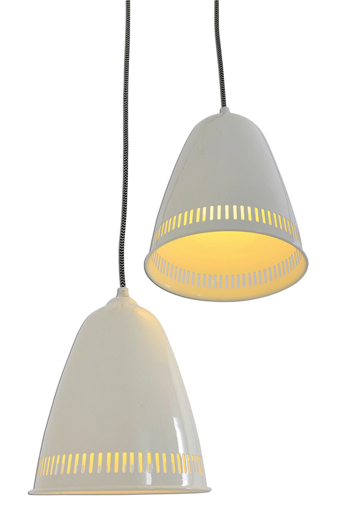 HÄNGELEUCHTE Jaipur 21/110 cm   - Weiß, KONVENTIONELL, Holz/Metall (21/110cm) - Näve