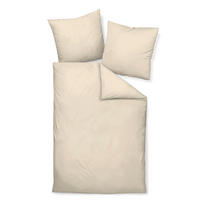 BETTWÄSCHE Giacomo Makosatin 200/220 cm  - Creme, Basics, Textil (200/220cm) - Janine