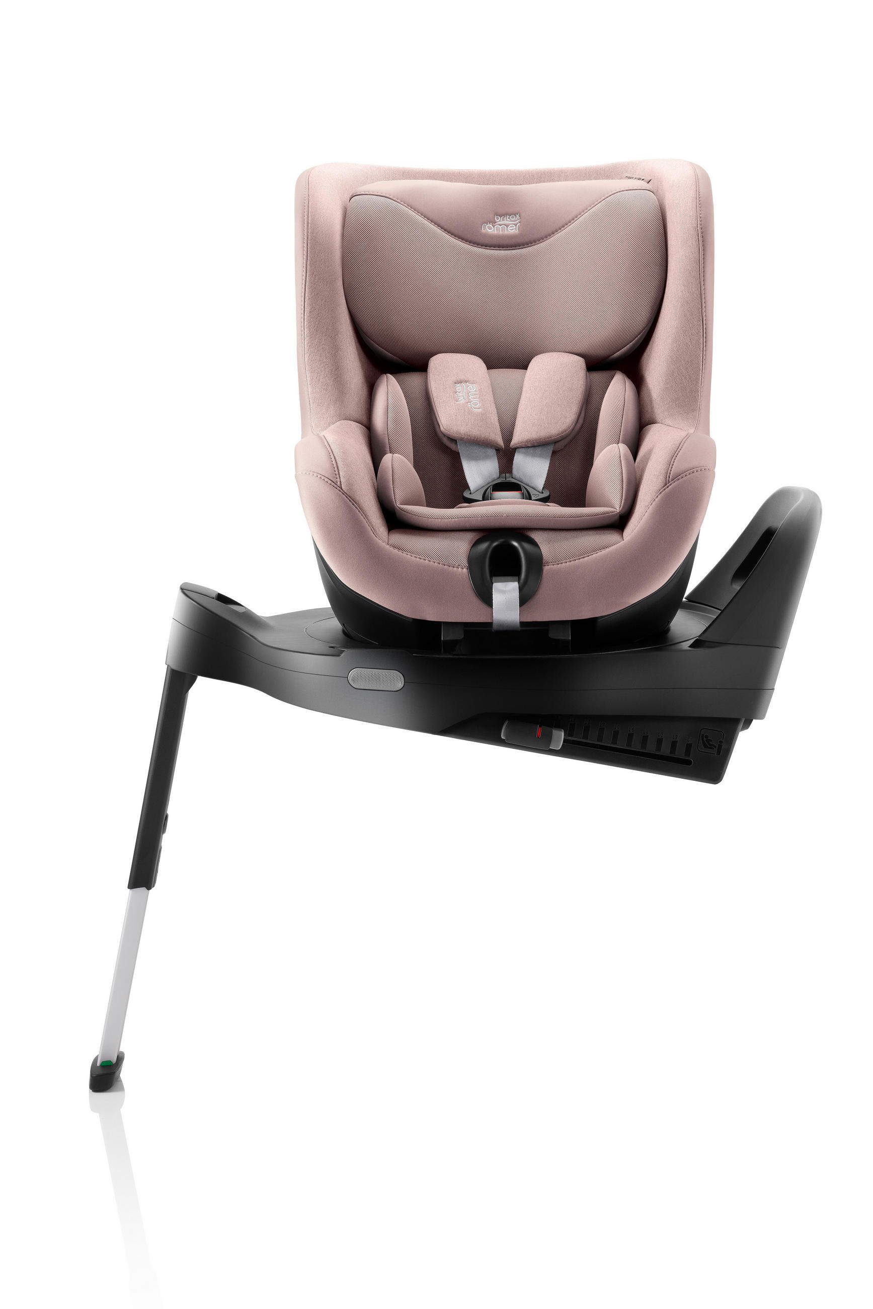 REBOARDER-KINDERSITZ Dualfix Pro M  - Altrosa, Basics, Kunststoff/Textil (44/48/74cm) - Britax Römer