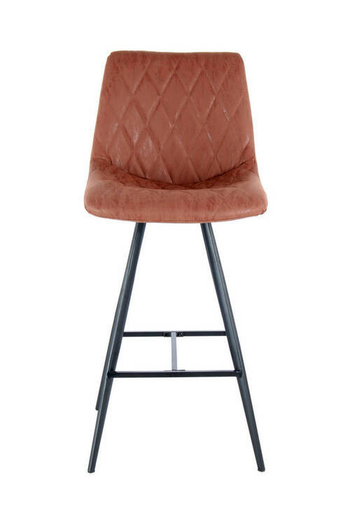 SADA BAROVÝCH ŽIDLÍ 2 kusy - tmavě hnědá/černá, Design, kov/dřevo (47,5/107/57,5cm)