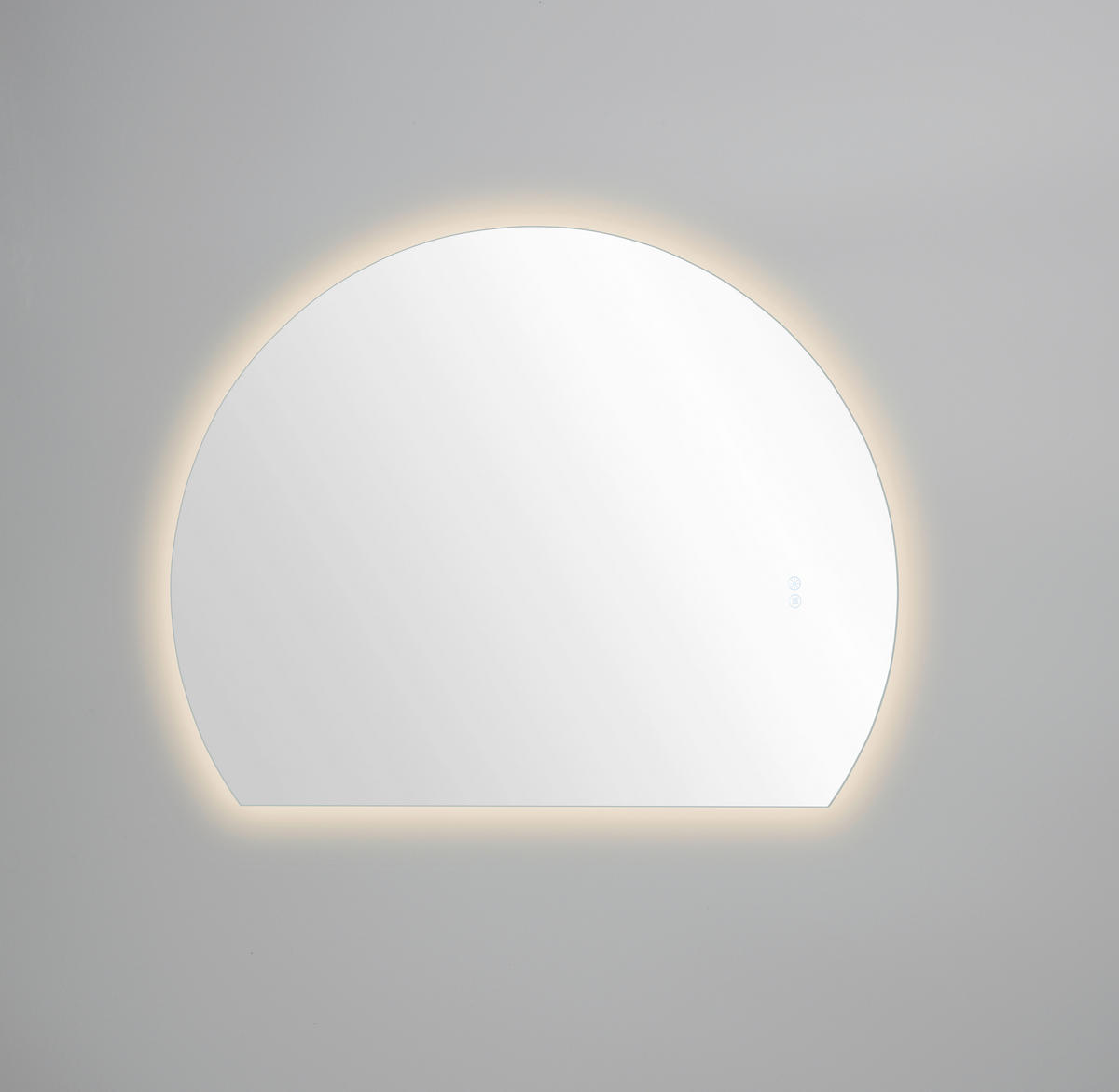 BADEZIMMERSPIEGEL 89/112/2,5 cm  - Silberfarben, MODERN, Glas (89/112/2,5cm) - Dieter Knoll