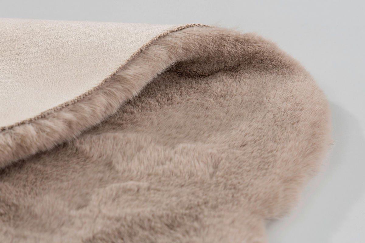 KUNSTFELL 70/110 cm Tender Cappuccino  - Cappuccino, KONVENTIONELL, Textil (70/110cm) - Schöner Wohnen