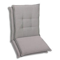 SESSELAUFLAGENSET meliert  - Grau, Basics, Textil (50/7/108cm)