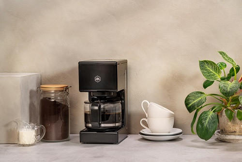 KAFFEBRYGGARE Lono  - svart, Design, glas/plast - Best Price