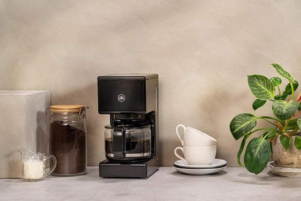 KAFFEBRYGGARE Lono  - svart, Design, glas/plast - Best Price