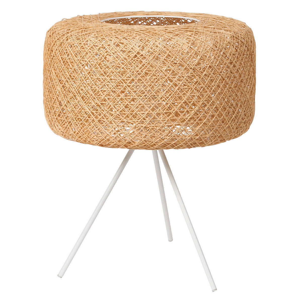 TISCHLEUCHTE 40/48,5 cm   - Beige, Natur, Papier/Metall (40/48,5cm) - Ledvance