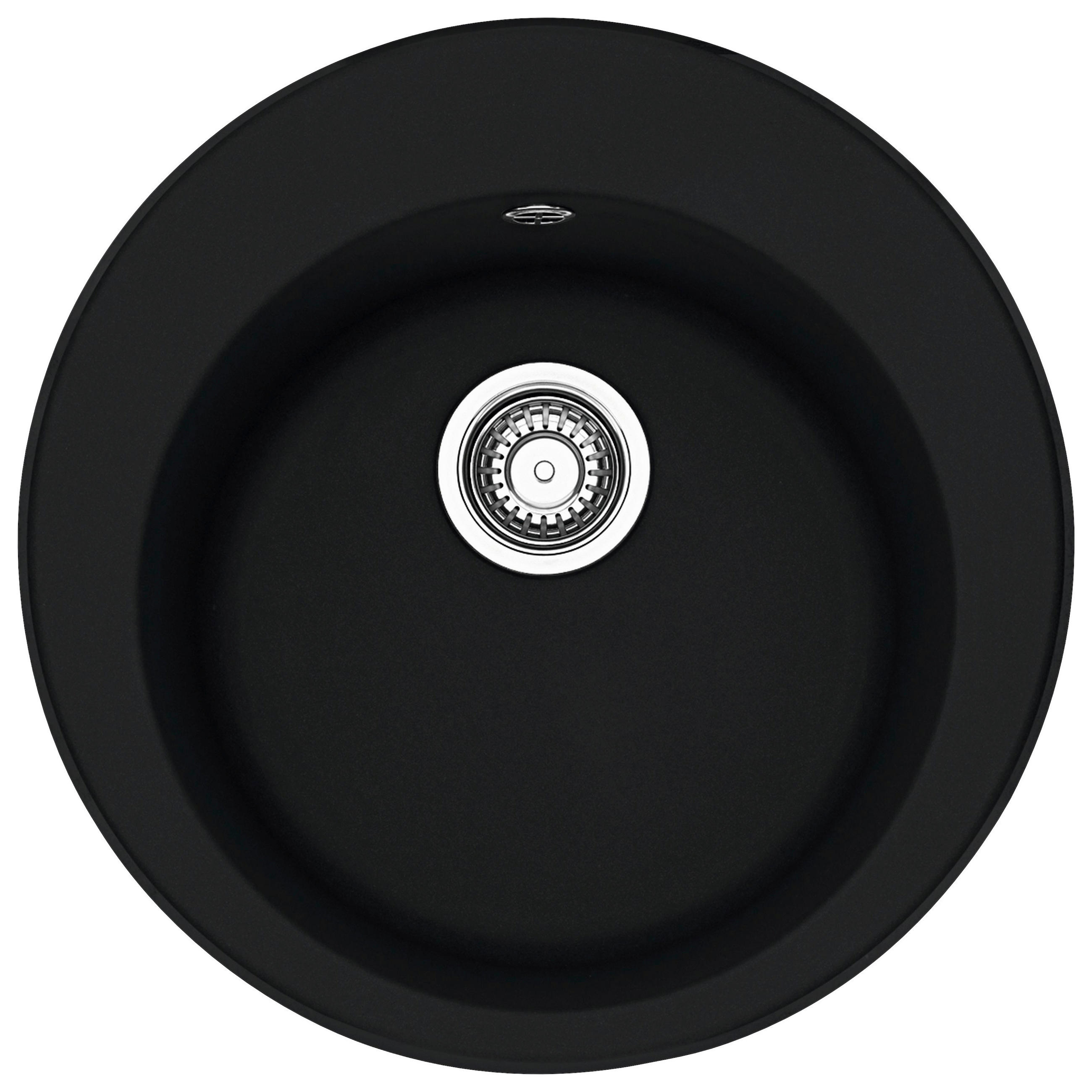 SPÜLE 114.0709.463  - Schwarz, Basics, Stein (51/19,5/51cm) - Franke