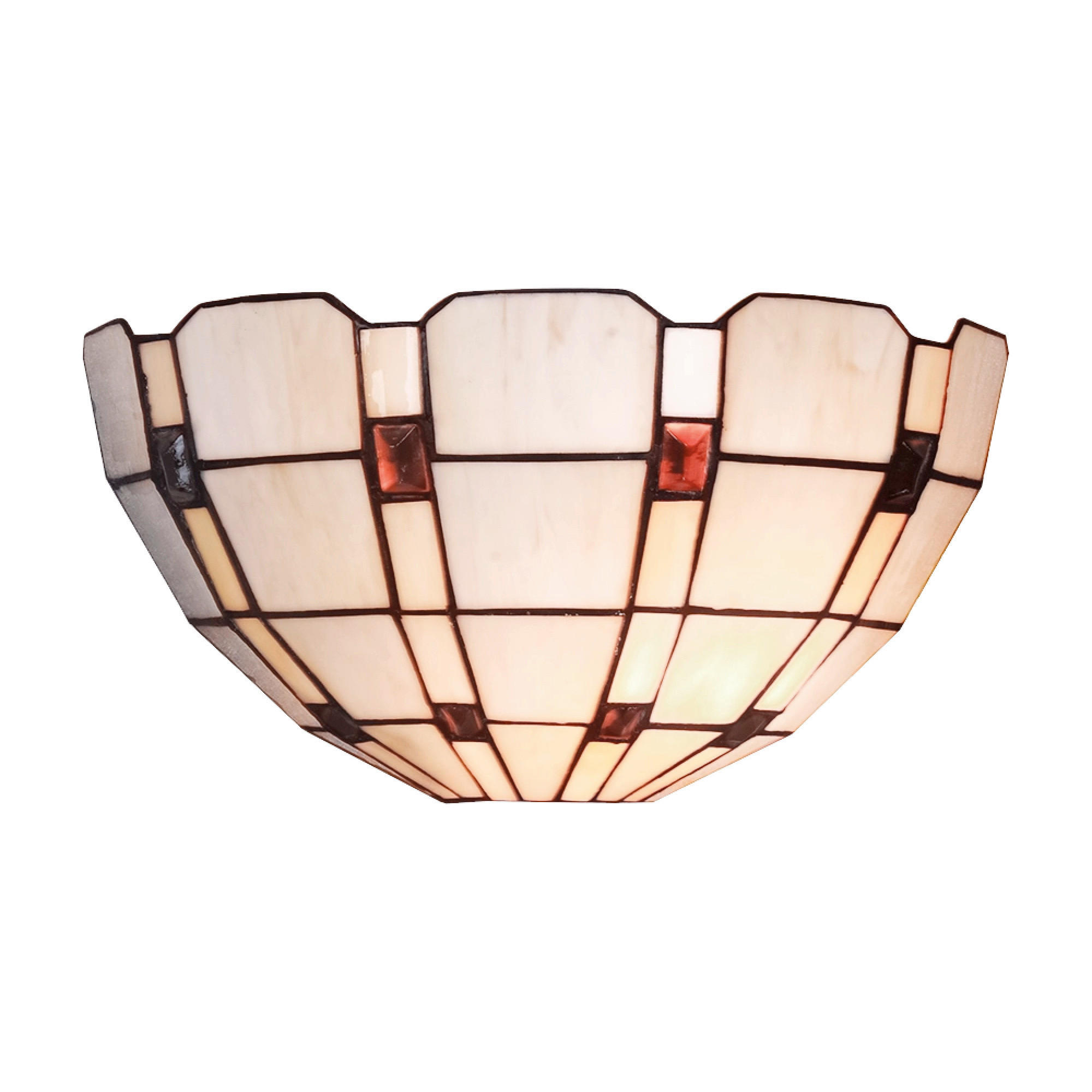 FALILÁMPA - többszínű, Basics, Üveg (18/30/15cm)