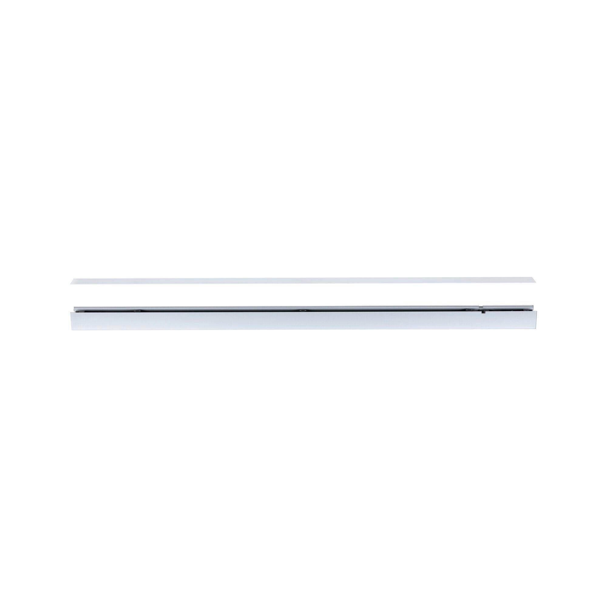SCHIENENSYSTEM-ABDECKSCHIENE - Chromfarben, Basics, Kunststoff (100/3,6/0,1cm) - Paulmann