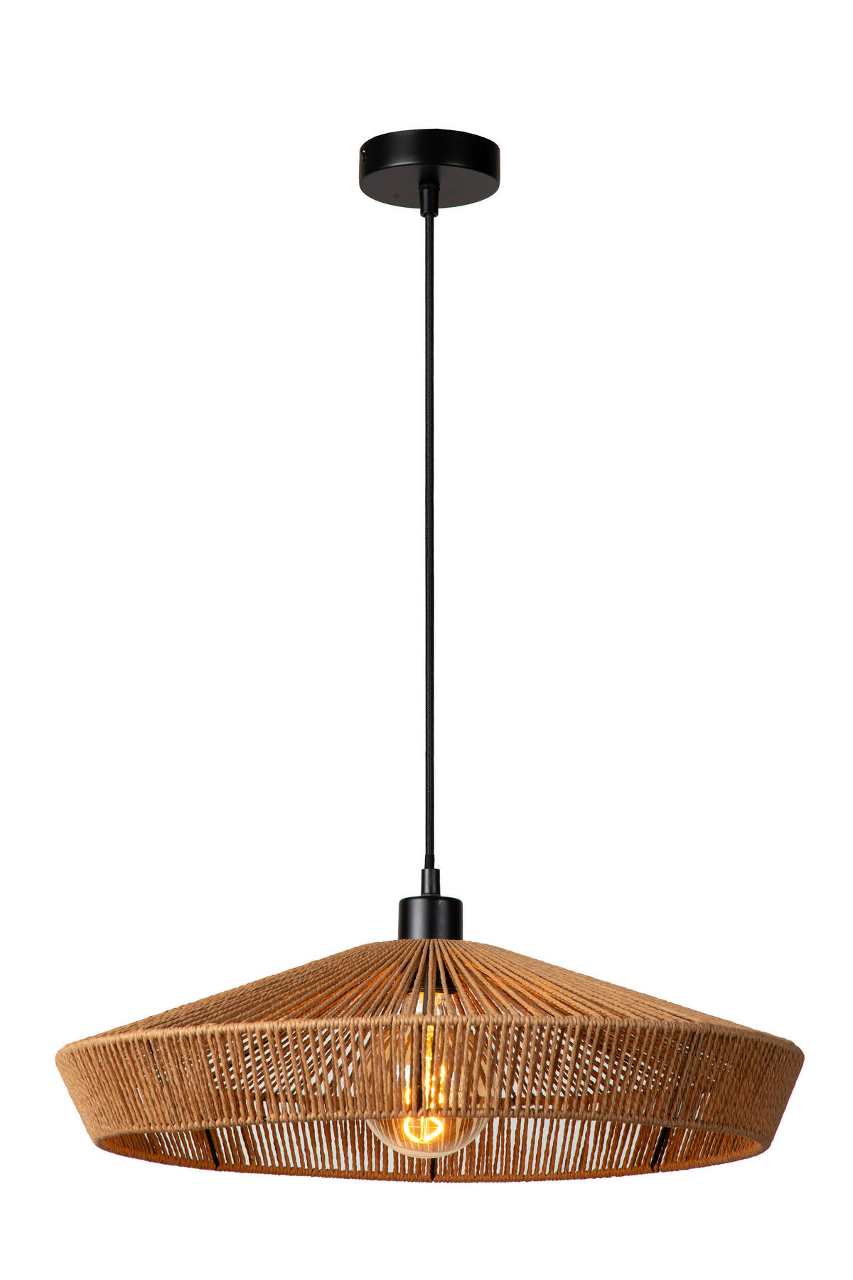 HÄNGELEUCHTE YUNKAI 50/50/145 cm   - Natur (50/50/145cm) - Lucide