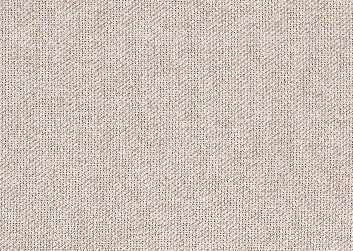ECKSOFA Beige Struktur Rücken echt, Kopfteilverstellung, Sitztiefenverstellung  - Beige/Schwarz, MODERN, Textil/Metall (274/179cm) - Welnova
