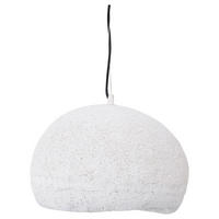 HÄNGELEUCHTE 40/26/40 cm   - Weiß, Basics, Naturmaterialien (40/26/40cm) - P & B