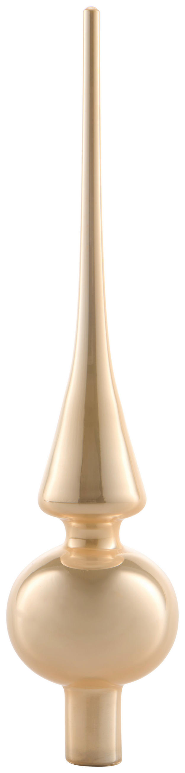 CHRISTBAUMSPITZE  - Perlmutt, KONVENTIONELL, Glas (26cm)