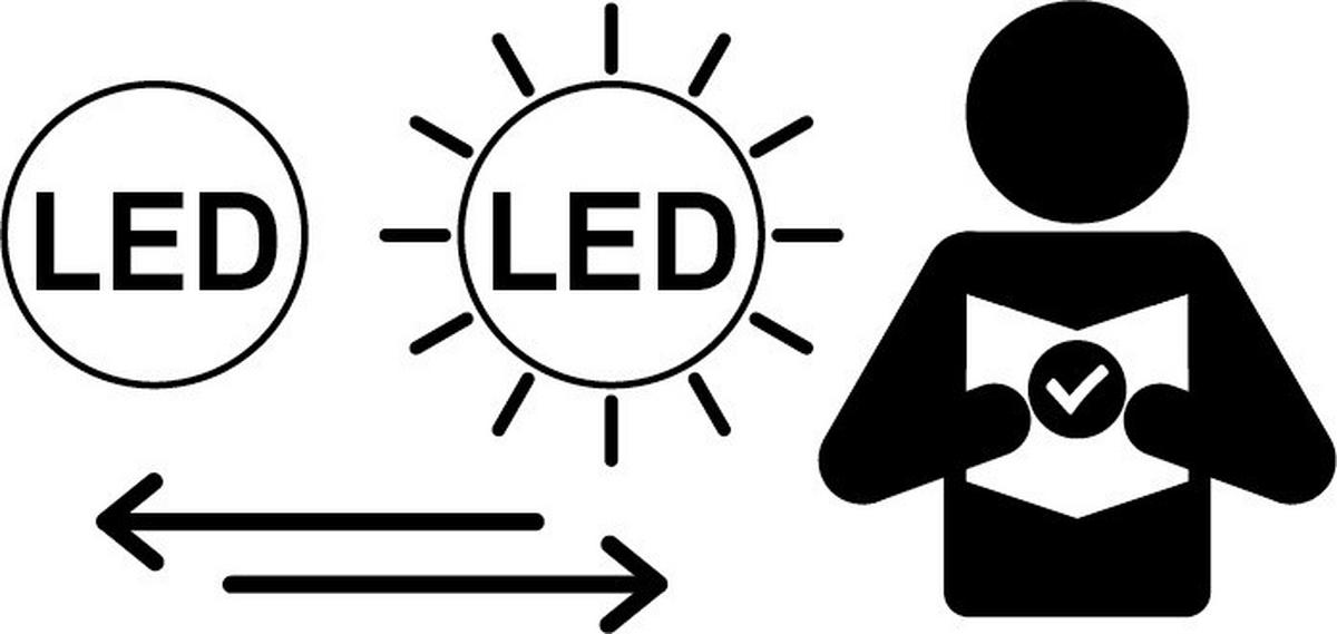 NAMIZNA SVETILKA ZA POLNJENJE  Kiki      12/22-38 cm       - svetlo rjava/črna, Trend, kovina (12/22-38cm)