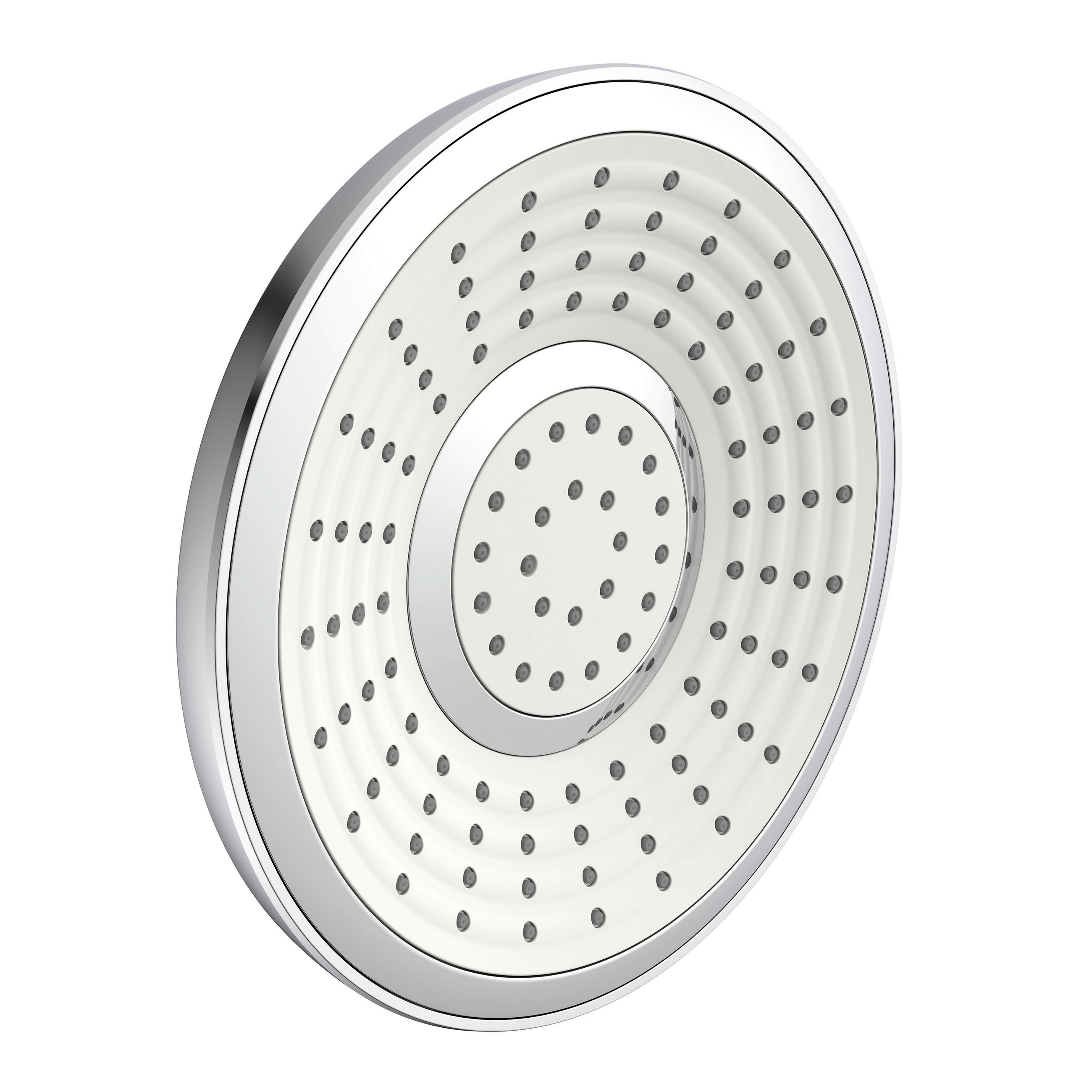 DUSCHKOPF   - Chromfarben, Design, Kunststoff (22,5/22,5/10cm) - Schütte