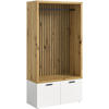 HALLMÖBEL  i 106/200/47 cm  - vit/ek Artisan, Modern, trämaterial (106/200/47cm) - Stylife