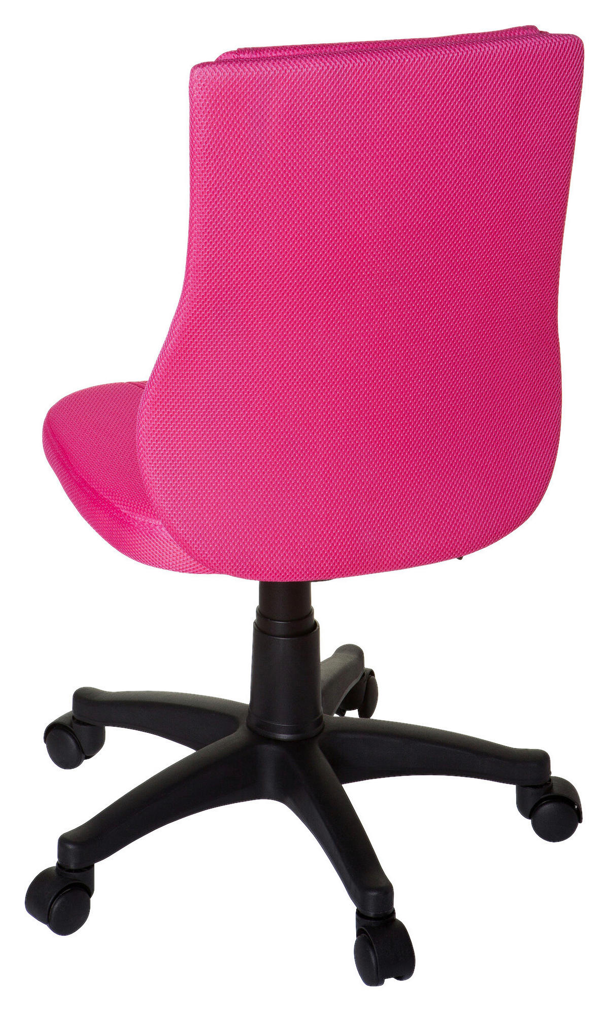 OTOČNÁ ŽIDLE PRO MLÁDEŽ, pink - pink, Basics, plast (46/84-94/40cm) - MID.YOU