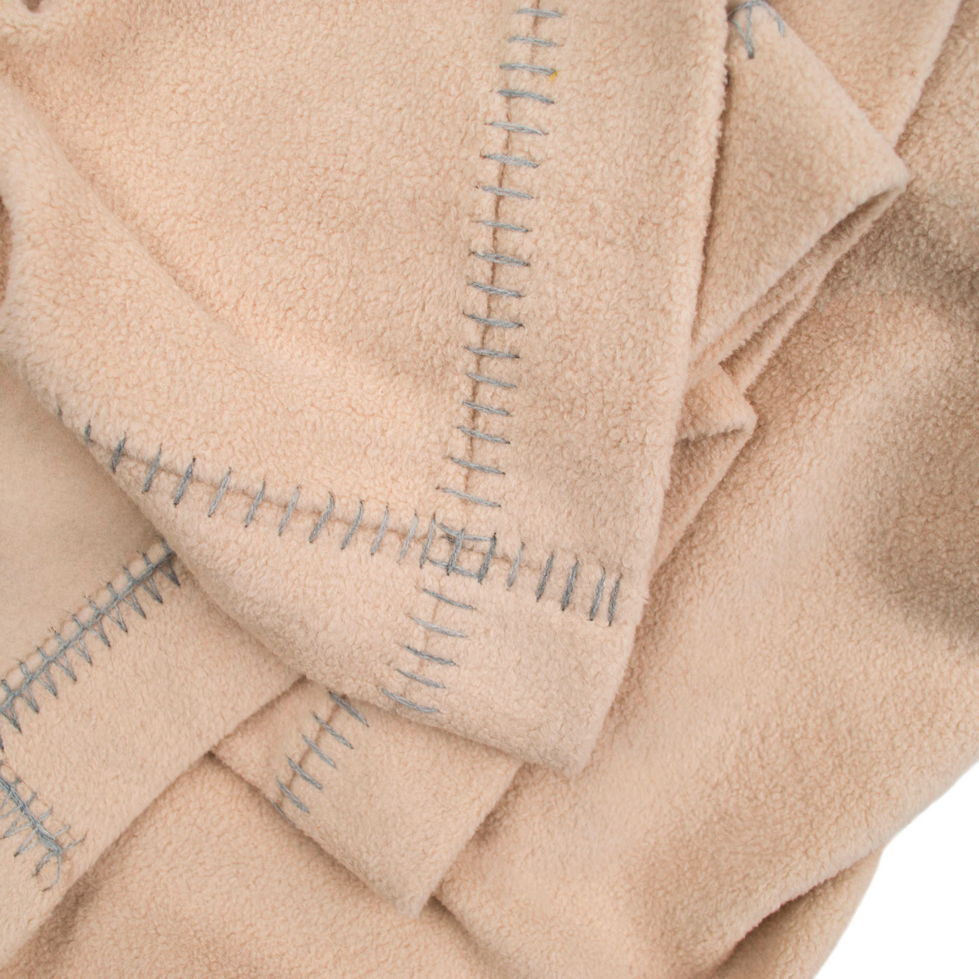 FLEECEDECKE Soft Greeny 140/190 cm  - Beige, KONVENTIONELL, Textil (140/190cm) - Zoeppritz