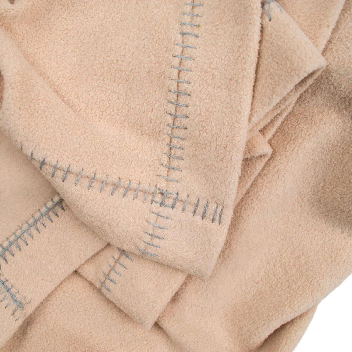 FLEECEDECKE Soft Greeny 140/190 cm  - Beige, KONVENTIONELL, Textil (140/190cm) - Zoeppritz