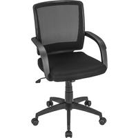 OKRETNA STOLICA ZA MLADE  crna  metal, plastika, tekstil  - crna, Basics, metal/tekstil (58/90-99,5/55cm) - Boxxx