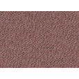 ECKSOFA in Flachgewebe Rosa  - Anthrazit/Rosa, Design, Textil/Metall (166/280cm) - Ambiente