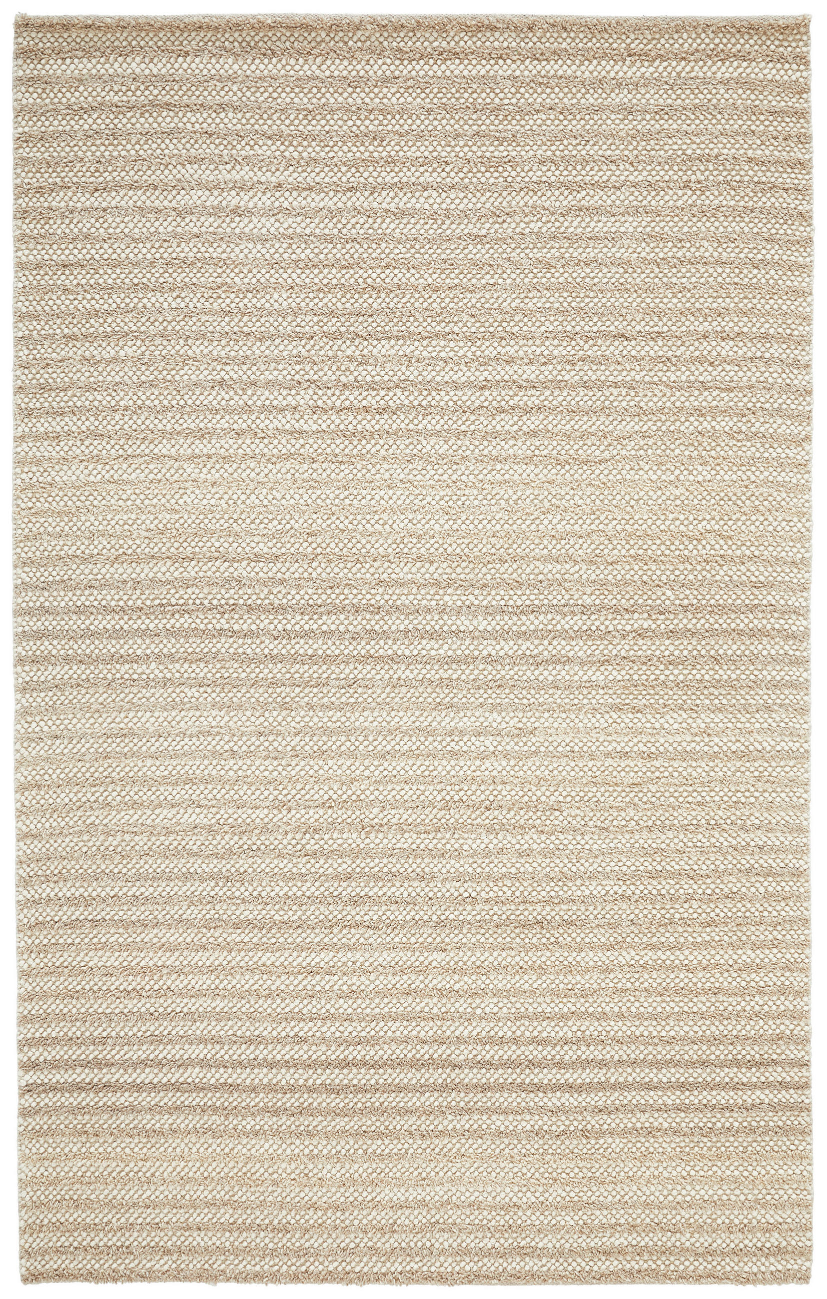 RUČNE TKANÝ KOBEREC, 160/230 cm, béžová - béžová, Natur, textil (160/230cm) - Linea Natura